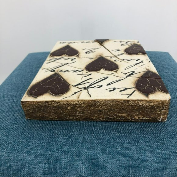 Sid Dickens Black Hearts with Script Ceramic Tile retired - Picture 4 of 7